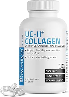 Bronson Collagen with Undenatured Type II Collagen, 30 Capsules