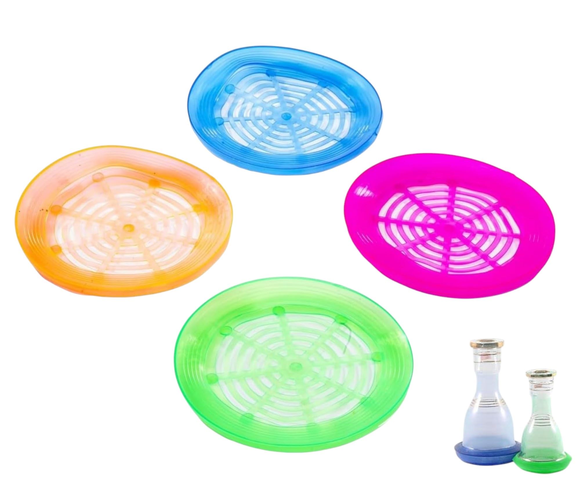 2 Pack Hookah Vase Protector - Premium Glass Vase Shield Anti-Slip Vase Protector for Stability and Style Small-Medium
