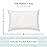 Little Sleepy Head Toddler Pillow with Pillowcase 13x18 - Kids Pillow for Sleeping - Better Neck Support Ergonomic Pillow and Toddler Pillowcase - Best Pillows for Kids (Chevron Teal)