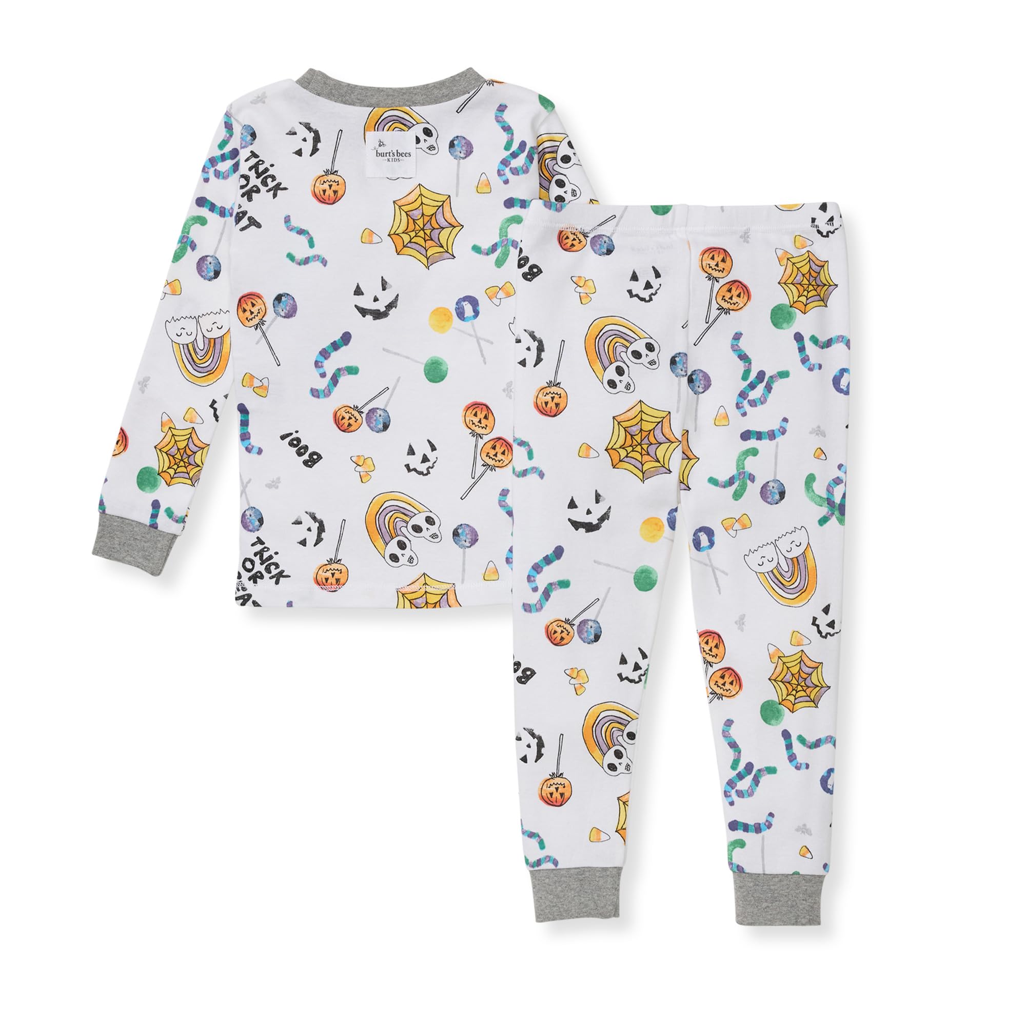 Burt's Bees Baby Set di Magliette E Pantaloni per Bambini Cloud Bee Pantaloni del Pigiama per Bambino e Neonato Bambini e Ragazzi (Pacco da 1)