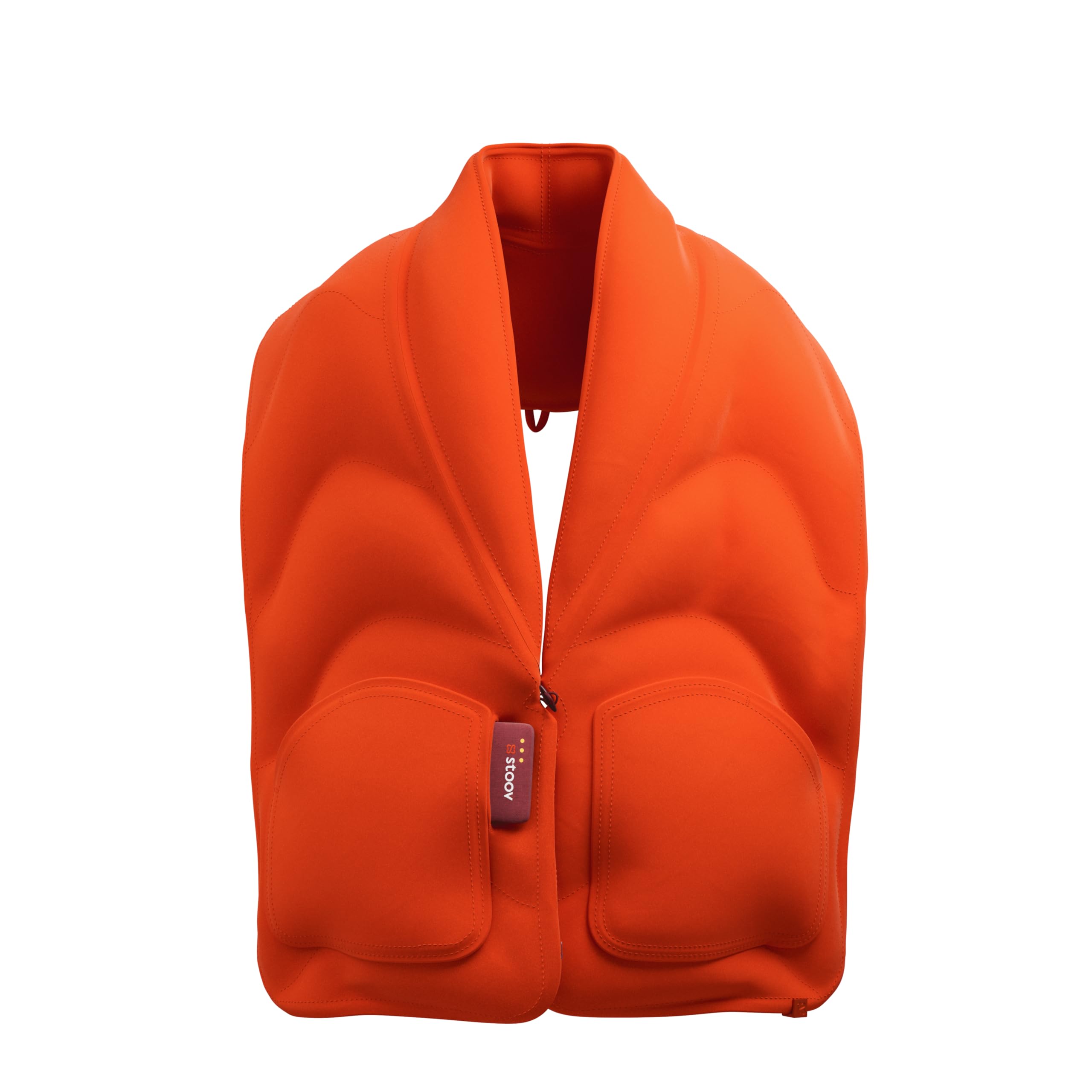 Stoov Kokoon³ XL - Écharpe chauffante - Chaleur sans fil - Signature Orange