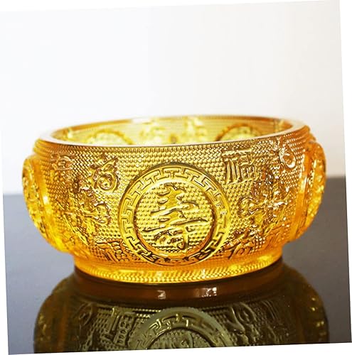 Miniatura 9 de Abaodam Suministros de altar de Cornucopia de cristal, decoración de Feng Shui, cuenco de riqueza Feng Shui, cuenco de riqueza para atraer riqueza,