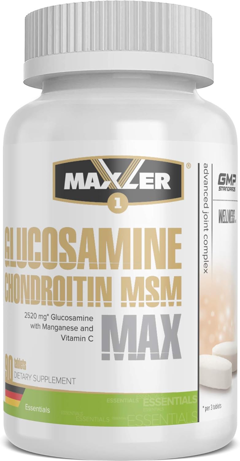 Maxler Glucosamine Chondroitin MSM Max - Glucosamin Chondroitin ...