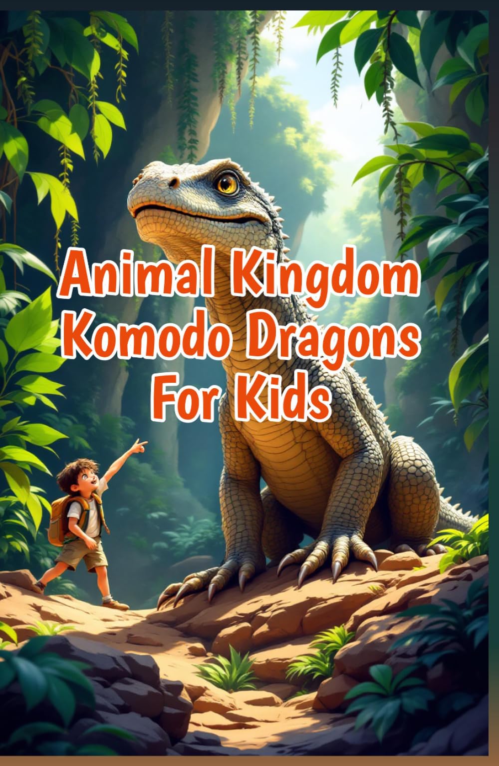 Animal Kingdom Komodo Dragons for Kids: Amazing Facts About the World's Largest Lizard, Venom, Hunting, Habitat, and Conservation for Young Readers (Animal Kingdom For Kids)