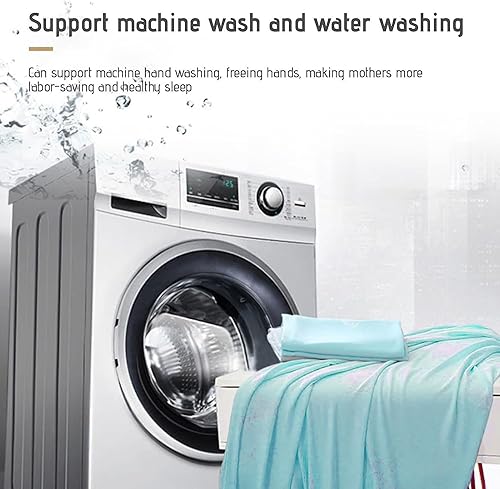 Miniatura 7 de Mantas de hielo de verano, manta de hielo para personas que duermen con calor y sudores nocturnos, manta de aire acondicionado, manta ligera ultra