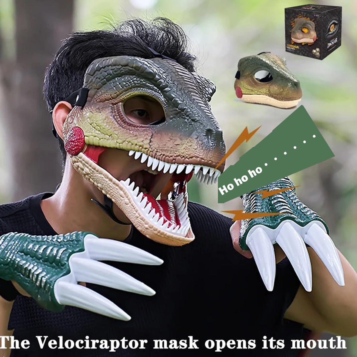 Maschere di dinosauri creative e divertenti