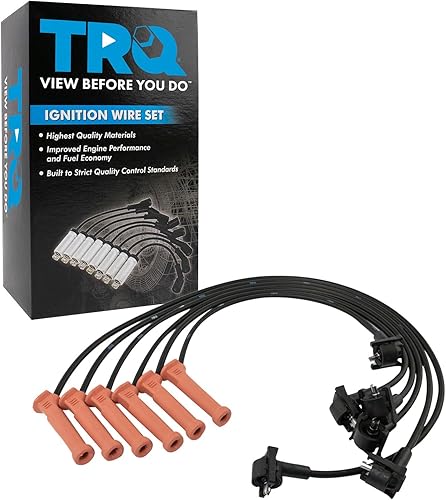 Miniatura 135 de TRQ Juego de cables de bujía de encendido del motor compatible con Hyundai Tucson Kia Sportage 2.7L Nrew