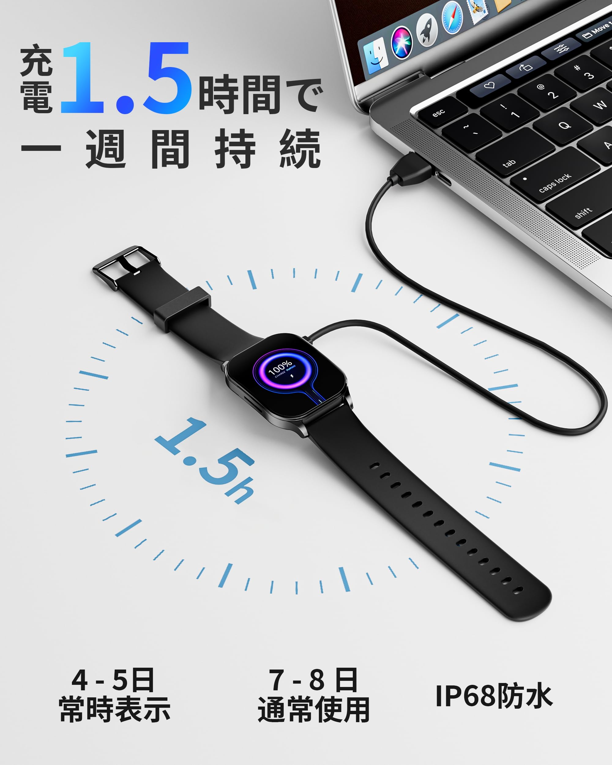 KJKD スマートウォッチ L1サムネイル7