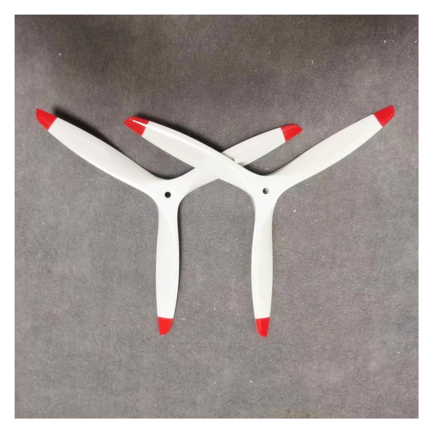Apto for Modelo de avión RC, 1 Uds., 3 Palas, 20/21/22/23/24 Pulgadas, hélice de Madera Blanca hacia adelante (CCW) y Marcha atrás (CW)(23x8 CW Pull 1pcs)