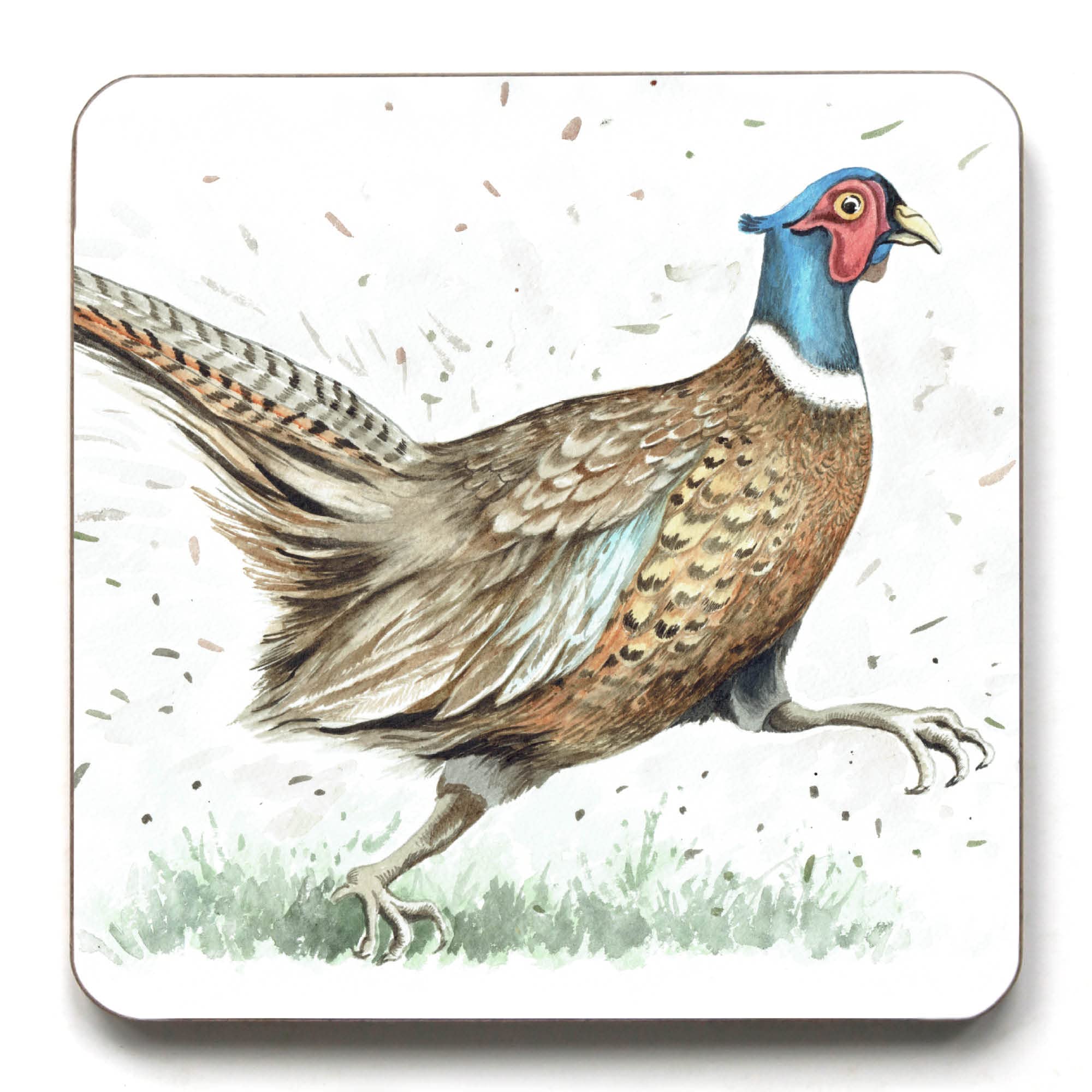 Waggydogz Pheasant Coaster (Cst-Wl09)