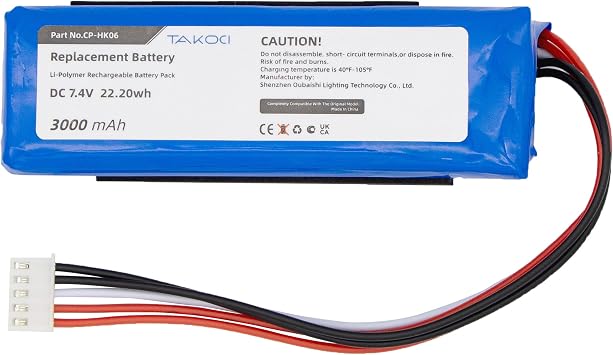 Replacement Battery for Harman/Kardon Onyx Mini,fits CP-HK07 P954374