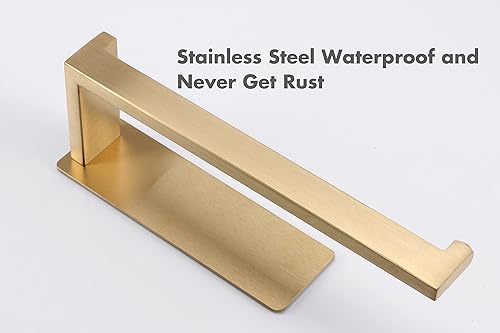 Miniatura 33 de Toallero de mano, fuerte anillo autoadhesivo para toalla de mano, barra de toalla de mano gruesa de acero inoxidable SUS304, sin perforación, Níquel