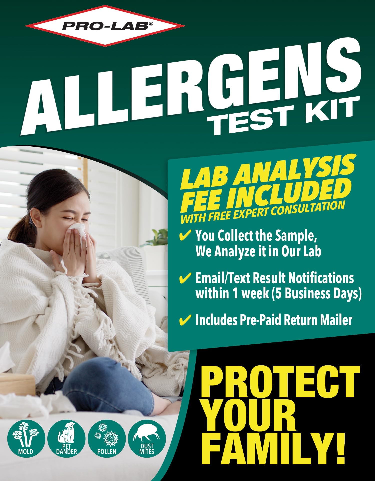 ProLab Pro Lab AA118 Allergen Test Kit
