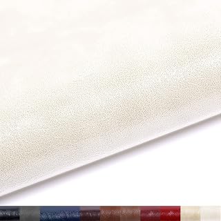 Faux Leather 54" x 36" Faux Leather Sheets 0.9mm Thick Soft Vinyl Leather Fabric Synthetic Leather PU Faux Leather Pleather Fabric for Upholstery DIY Crafts Sofa Bags Chairs Car Seats Handbag