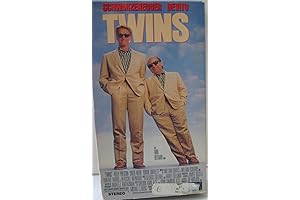 Twins - VHS Video Cassette Tape: An Unforgettable Comedy Duo (Featuring Arnold...