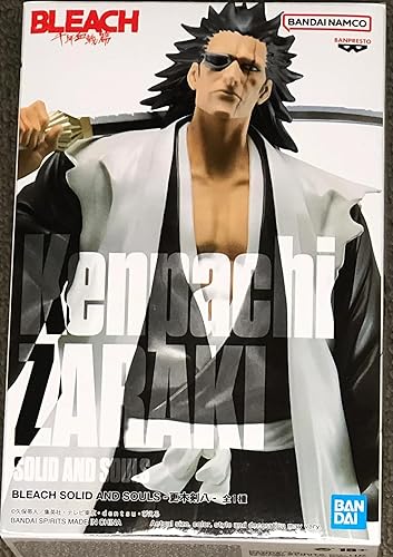 BANPRESTO - Bleach - Sólido y Almas - Estatua de Kenpachi Zaraki