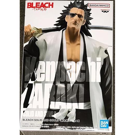 Banpresto - Bleach - Solid and Souls - Kenpachi Zaraki Statue