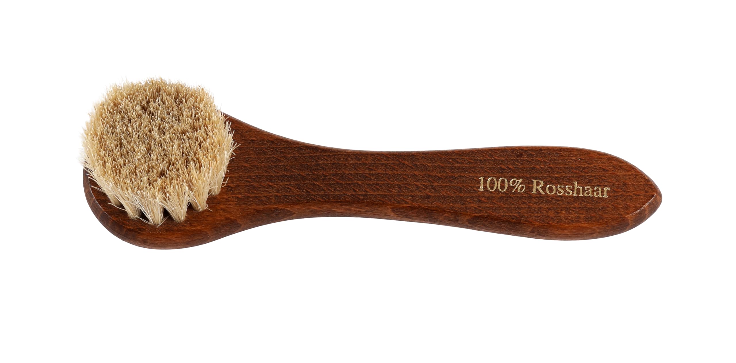 Langer & Messmer Cream Brush Made Of 100% Horsehair For Applying Shoe Polish And Shoe Wax - The Shoe Brush For Professional Shoe Care light