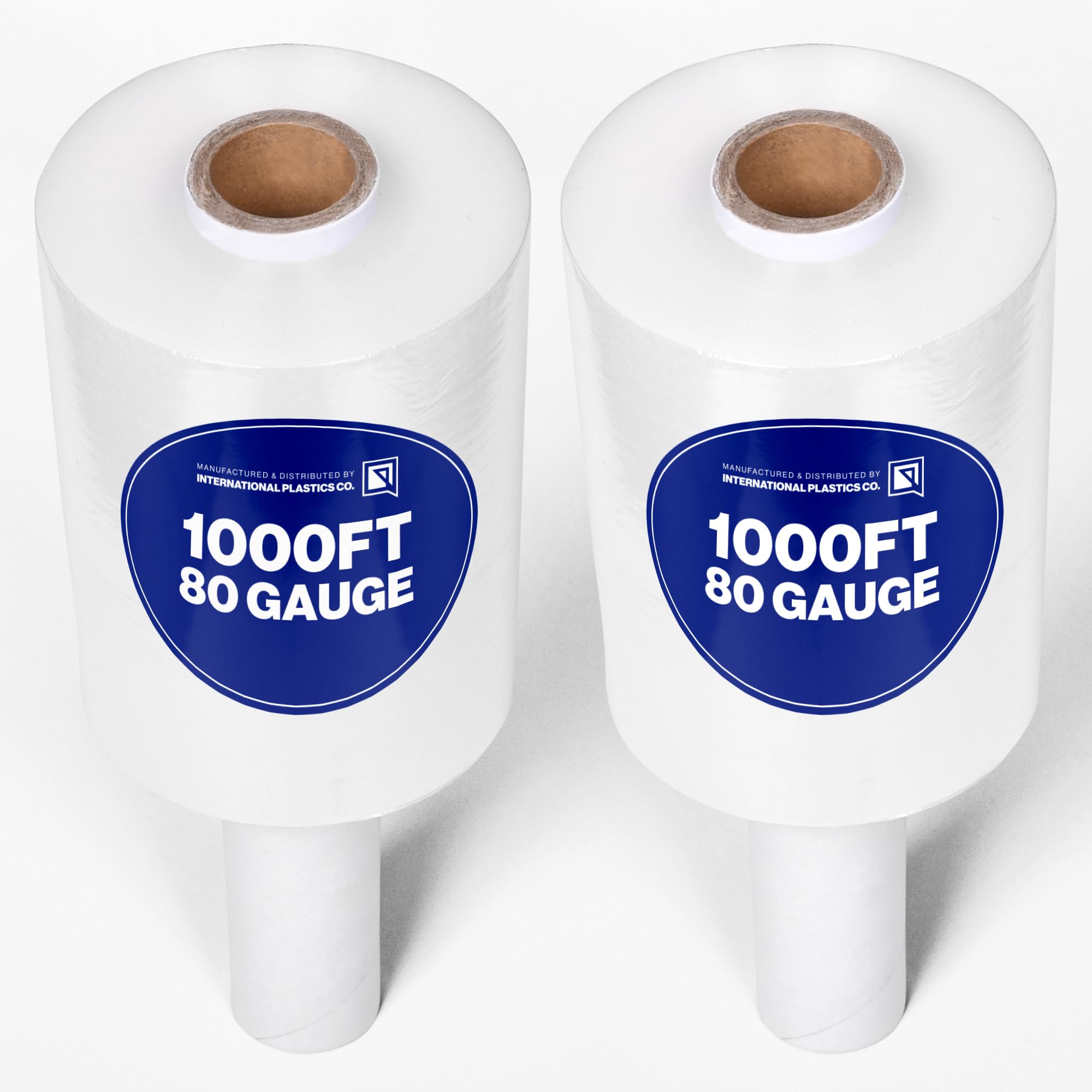 International Plastics Co. 5" Plastic Stretch Film Wrap with Handles