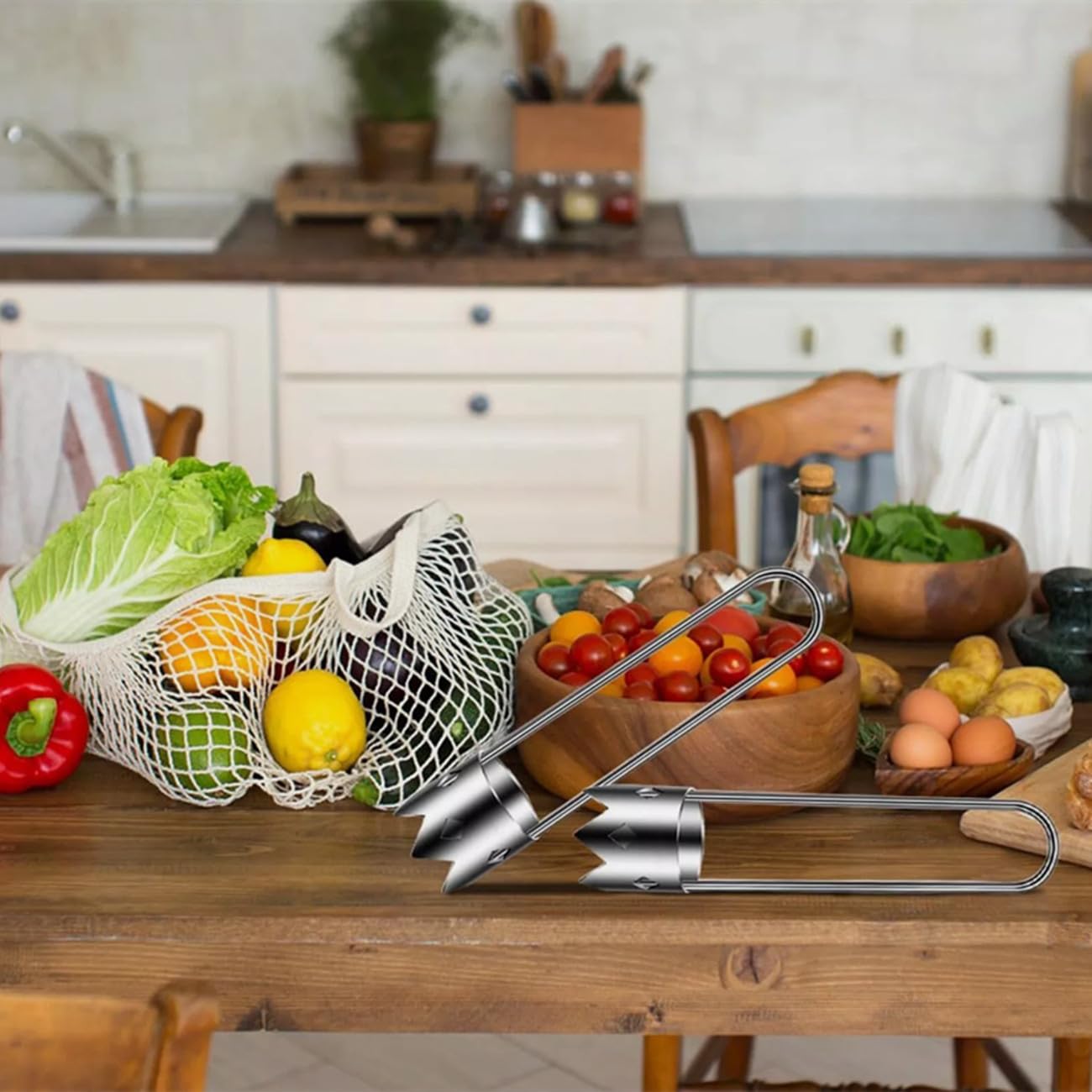 Rimozione del nucleo di frutta e verdura, rimozione del nucleo della frutta in acciaio inossidabile, strumento multifunzionale per la rimozione del nucleo di frutta e verdura, strumento facile
