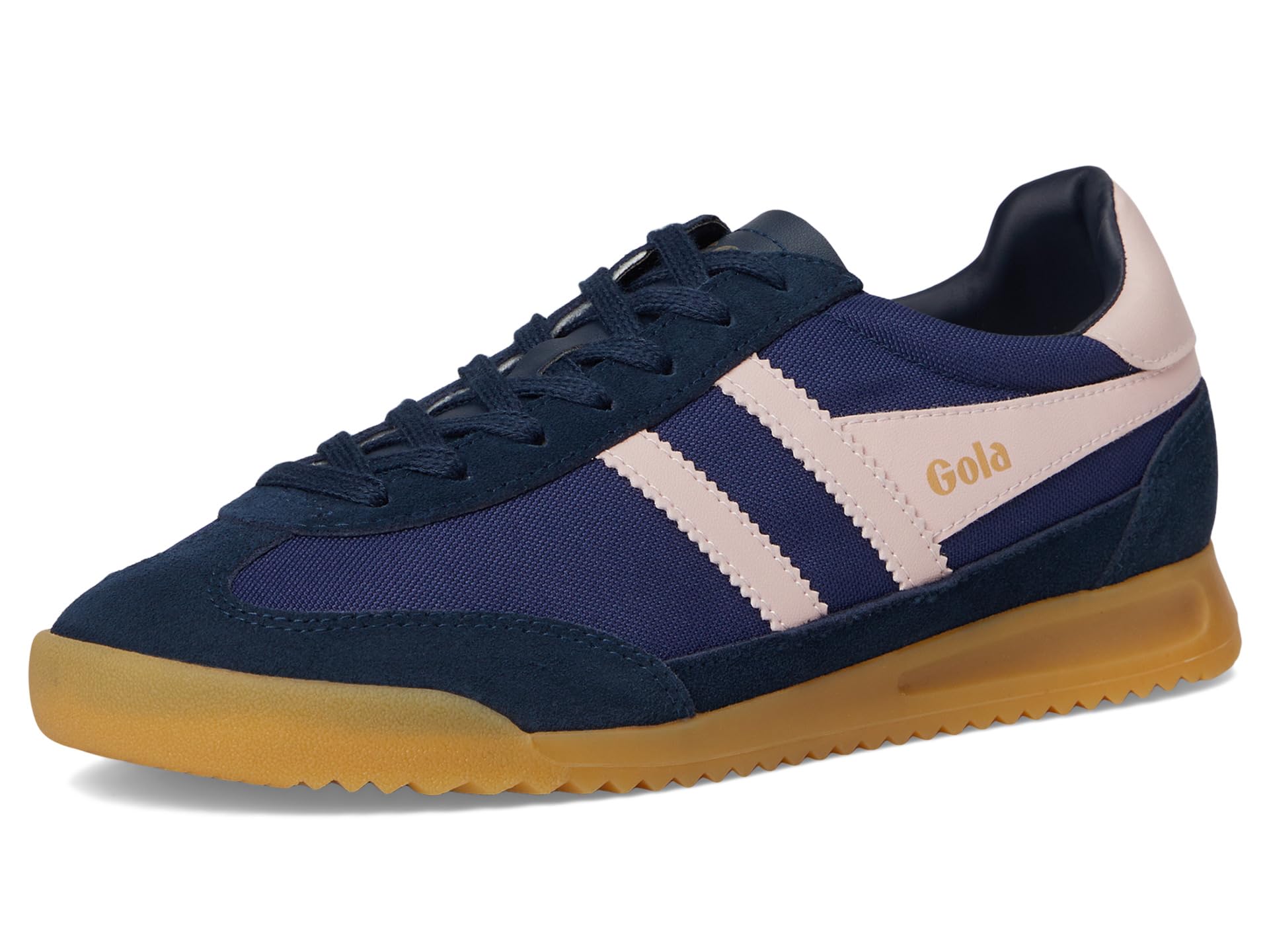 Gola Tornado - Zapatillas deportivas para mujer, color azul marino/rosa tiza
