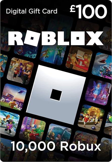 Roblox Gift Card - 10,000 Robux [Includes Exclusive Virtual Item] [Online Game Code]