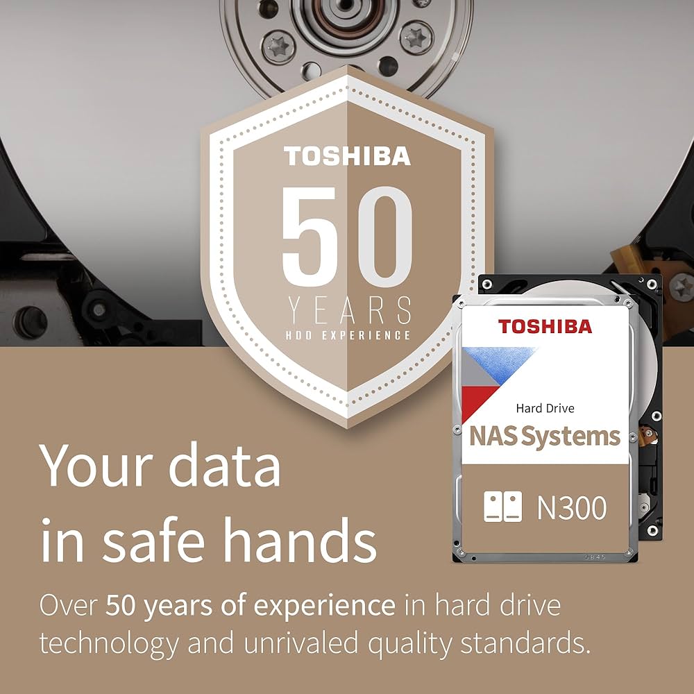 Amazon | 東芝 NAS n300 3.5インチ 6tb sata 3。 | TOSHIBA