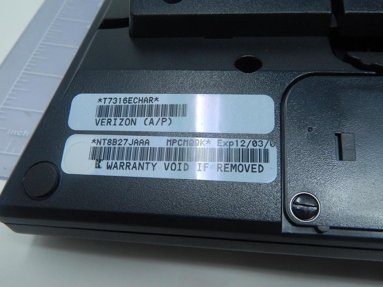 Nortel NT8B27JAAA T7316E Telephone Digital Phone Charcoal T108114