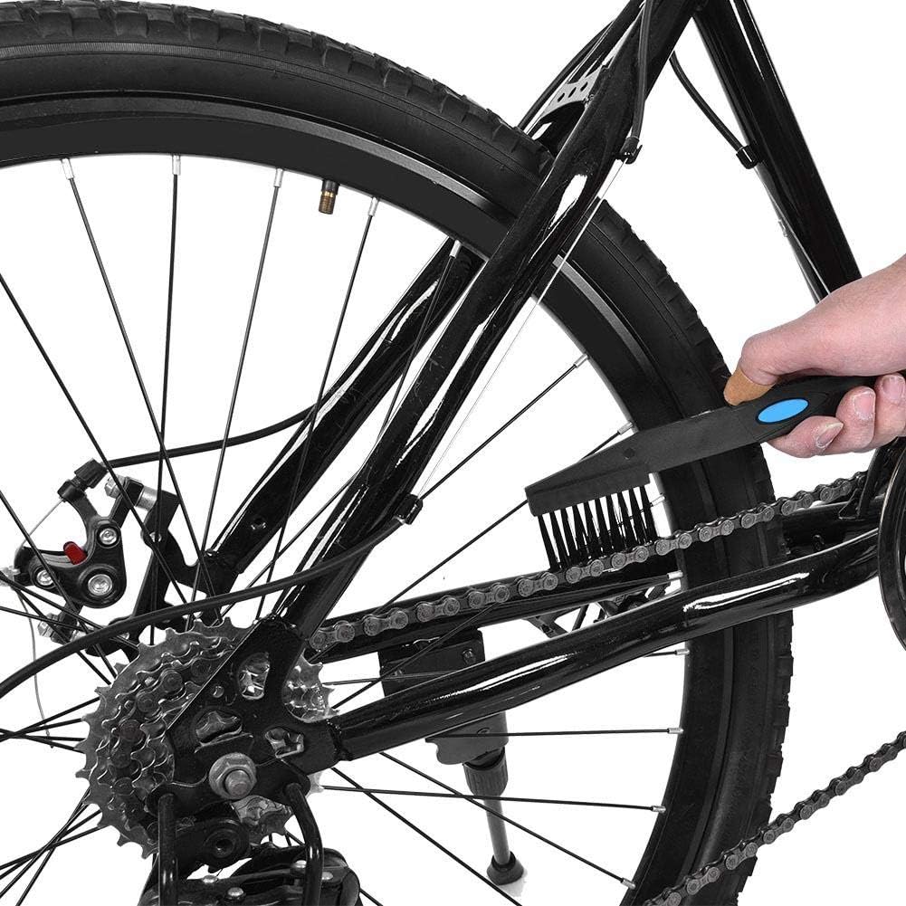 VGEBY 2-częściowe szczotki do czyszczenia rowerów, szczotka do mycia rowerów, zestaw narzędzi do czyszczenia zębatek korby rowerowej, akcesoria rowerowe, rowery i części zamienne