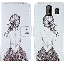 Pattern Wallet Design Flip PU Leather Cover Skin Protection Case for Ulefone Armor Mini 3 2.8" Back Girl