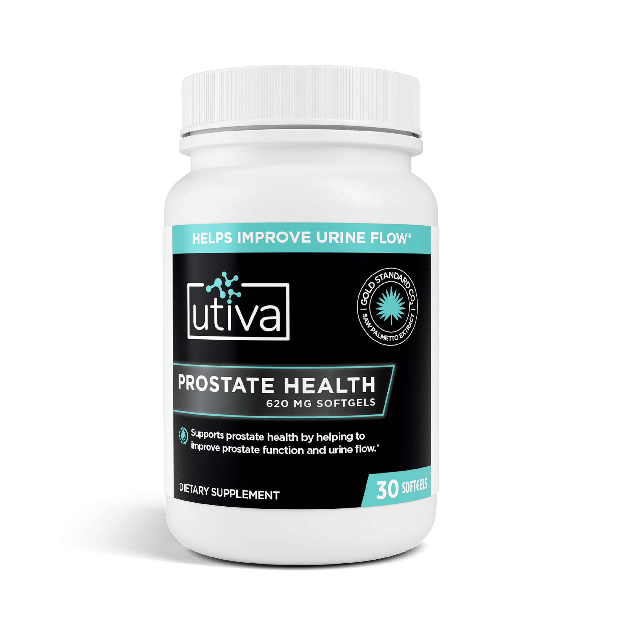 Szio+ Utiva Prostate Health, Saw Palmetto & Beta-Sitosterol, 30 Capsules