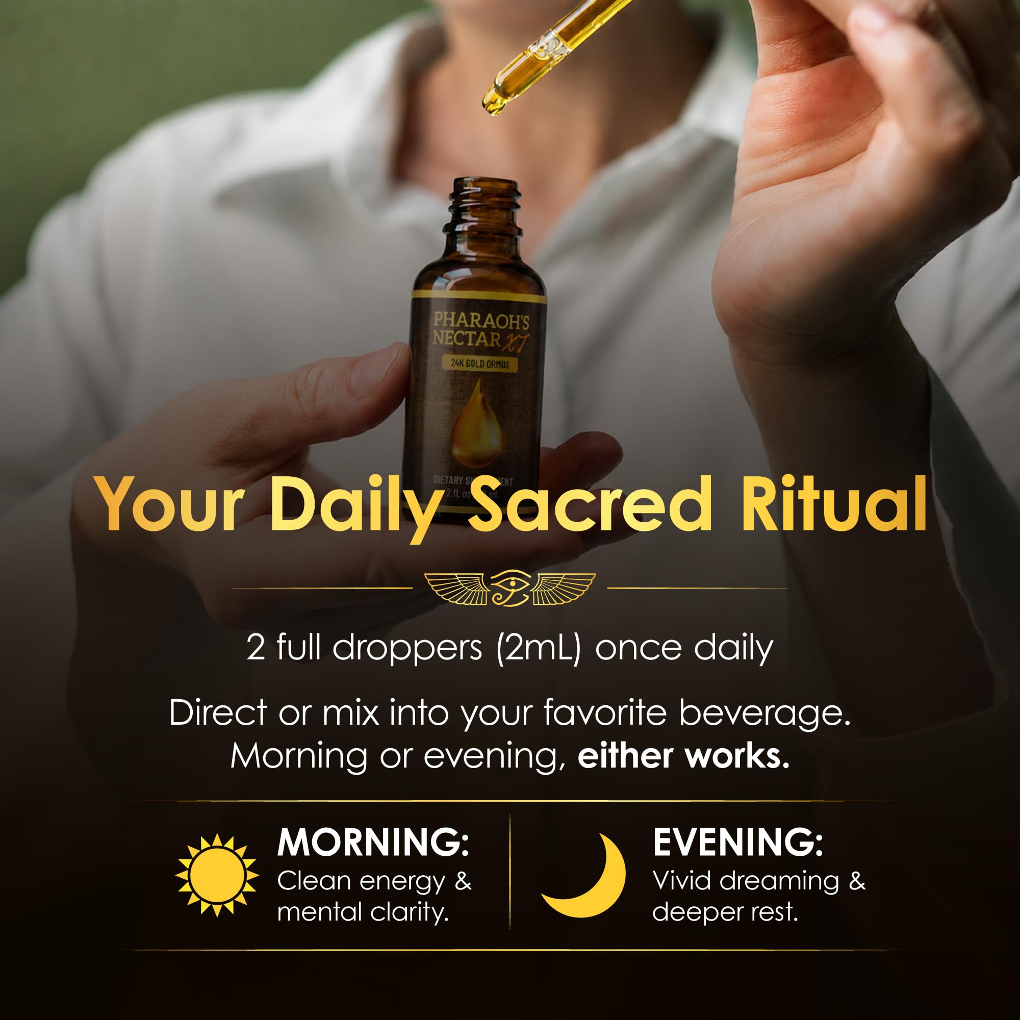 Pharaoh's Nectar XT 24K Monoatomic Gold Ormus Liquid — Amazon image 7