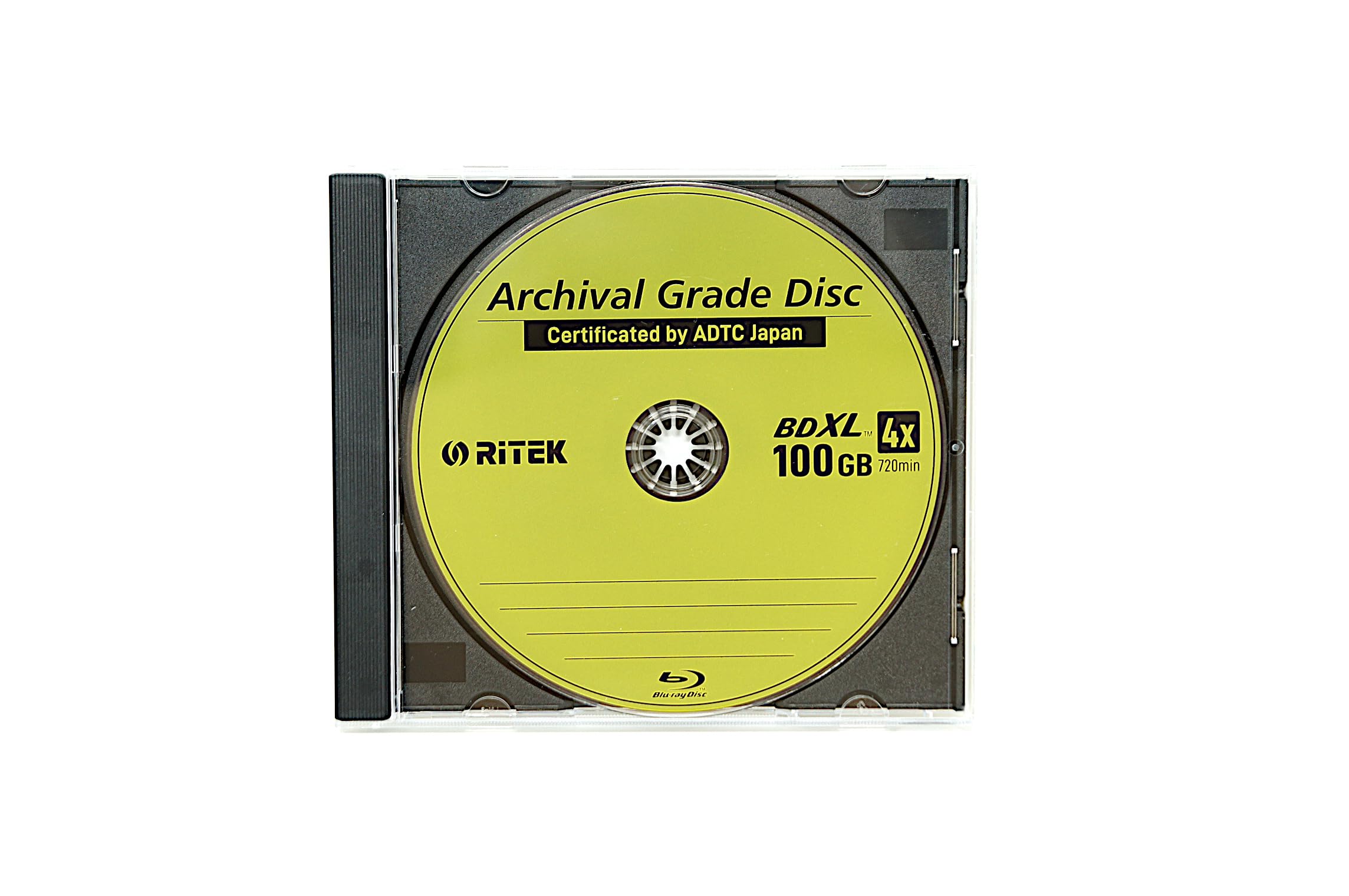 Amazon.com: Ritek BDXL 4X 100GB 3-Layer Archival Grade Blank Disc