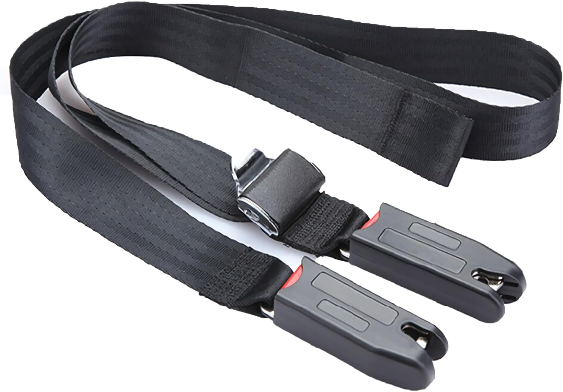 Soft Polyester Car Seat Strap - Easy Operation - Adjustable Child Seat Strap (Withstands 15000N Tension) - Dimensional and Safe Design