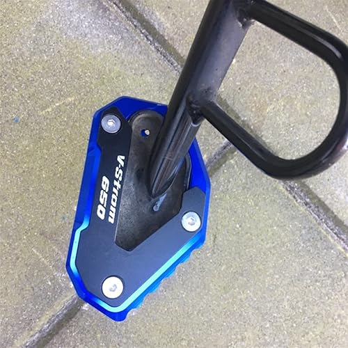 Miniatura 3 de Tablero de extensión para Suzuki DL650 V-Strom 650 XT 650XT Vstrom 650 2012-2022 ampliador de motocicleta con soporte lateral con almohadilla de