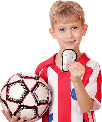 Miniatura 7 de Sratte 6 piezas de copa atlética protectora suave para niños de 7 a 12 años de edad, ropa interior para hombre, copa deportiva para niños, fútbol,
