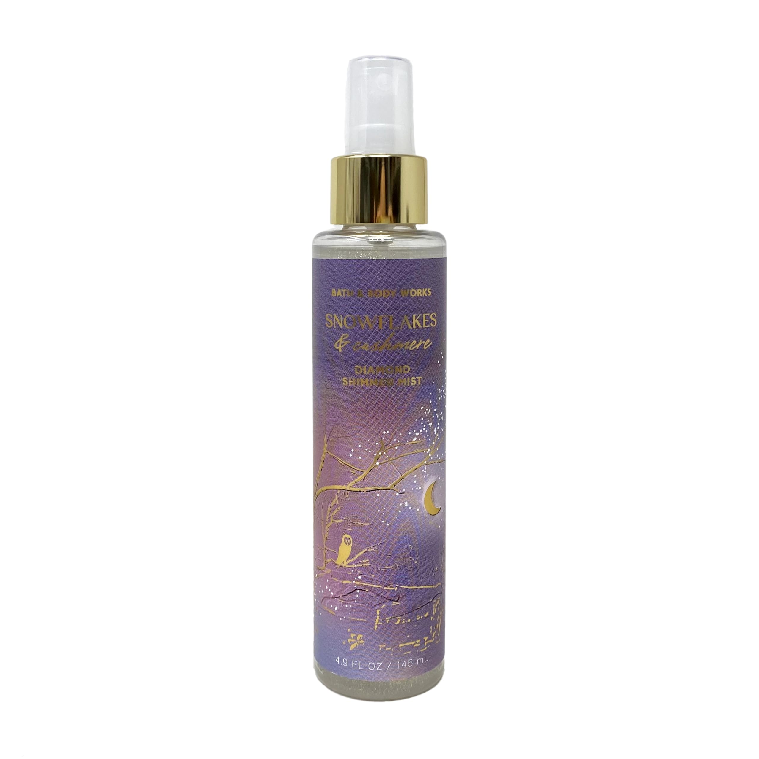 Bath and Body Works Diamond Shimmer Mist 4.9 Fluid Ounce (Snowflakes & Cashmere)