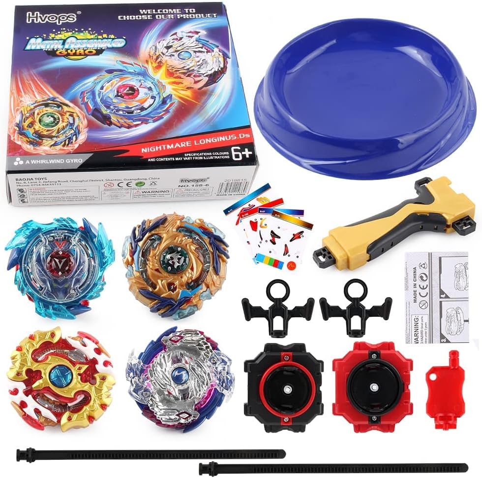 Hvops Bay Burst Battle Avatar Attack Battle Set with Two Launchers