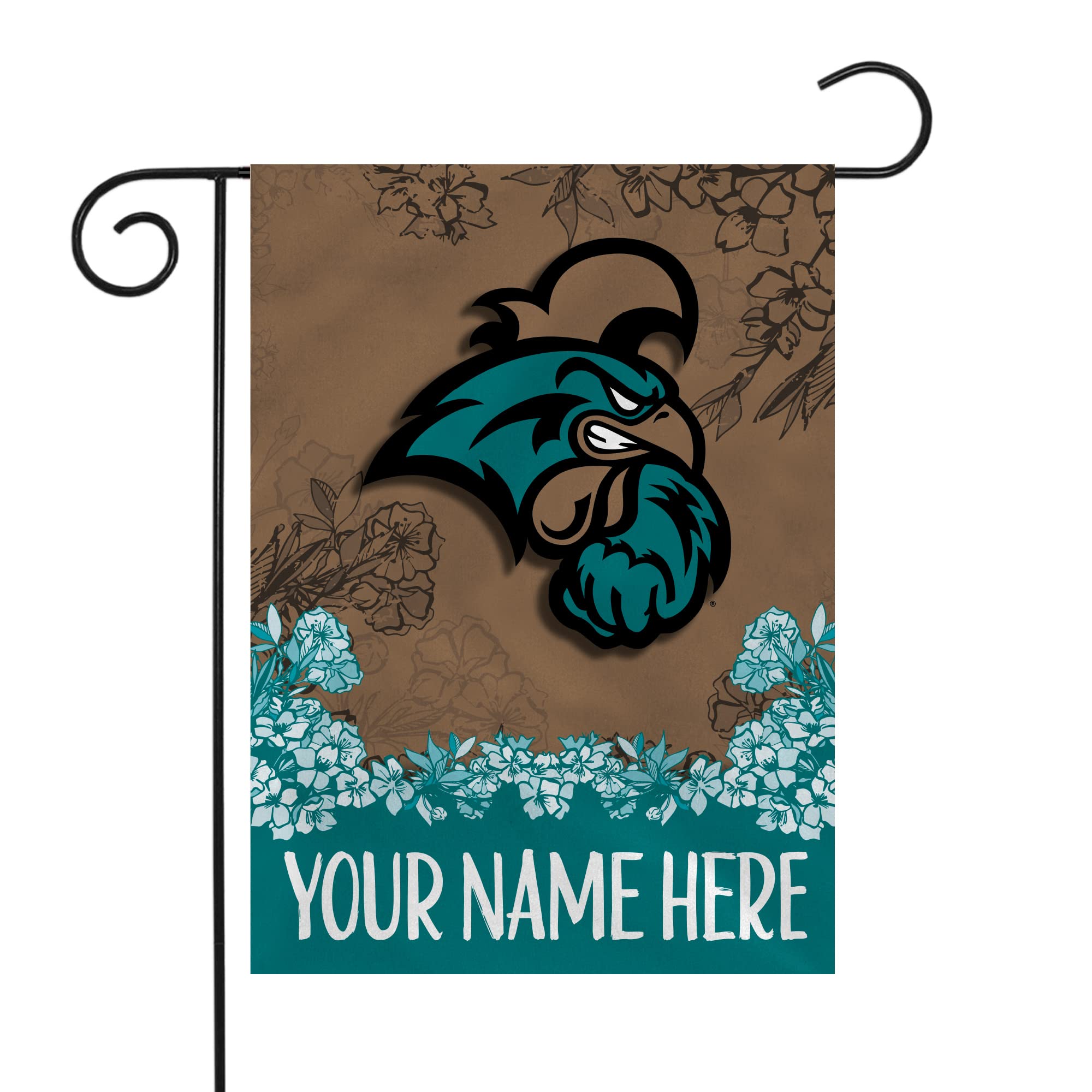 Rico Industries NCAA Standard/Primary Personalized Garden Flag