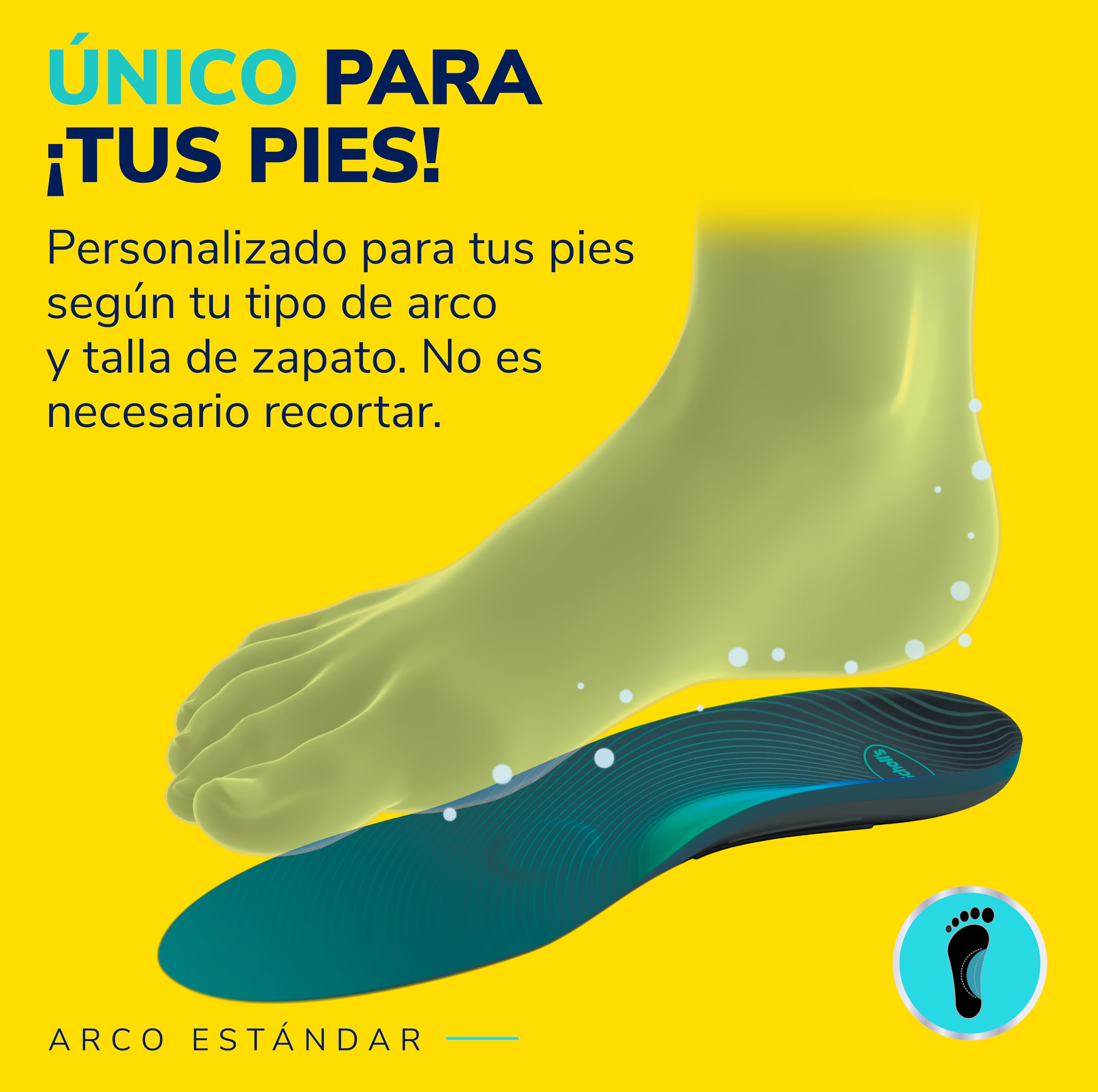 Plantillas Dr. Scholl's Custom Comfort - Plantillas para fascitis plantar - Plantillas estándar para zapatos con soporte de arco para mujeres talla, hombres 46-47.5, comodidad todo el día CF690