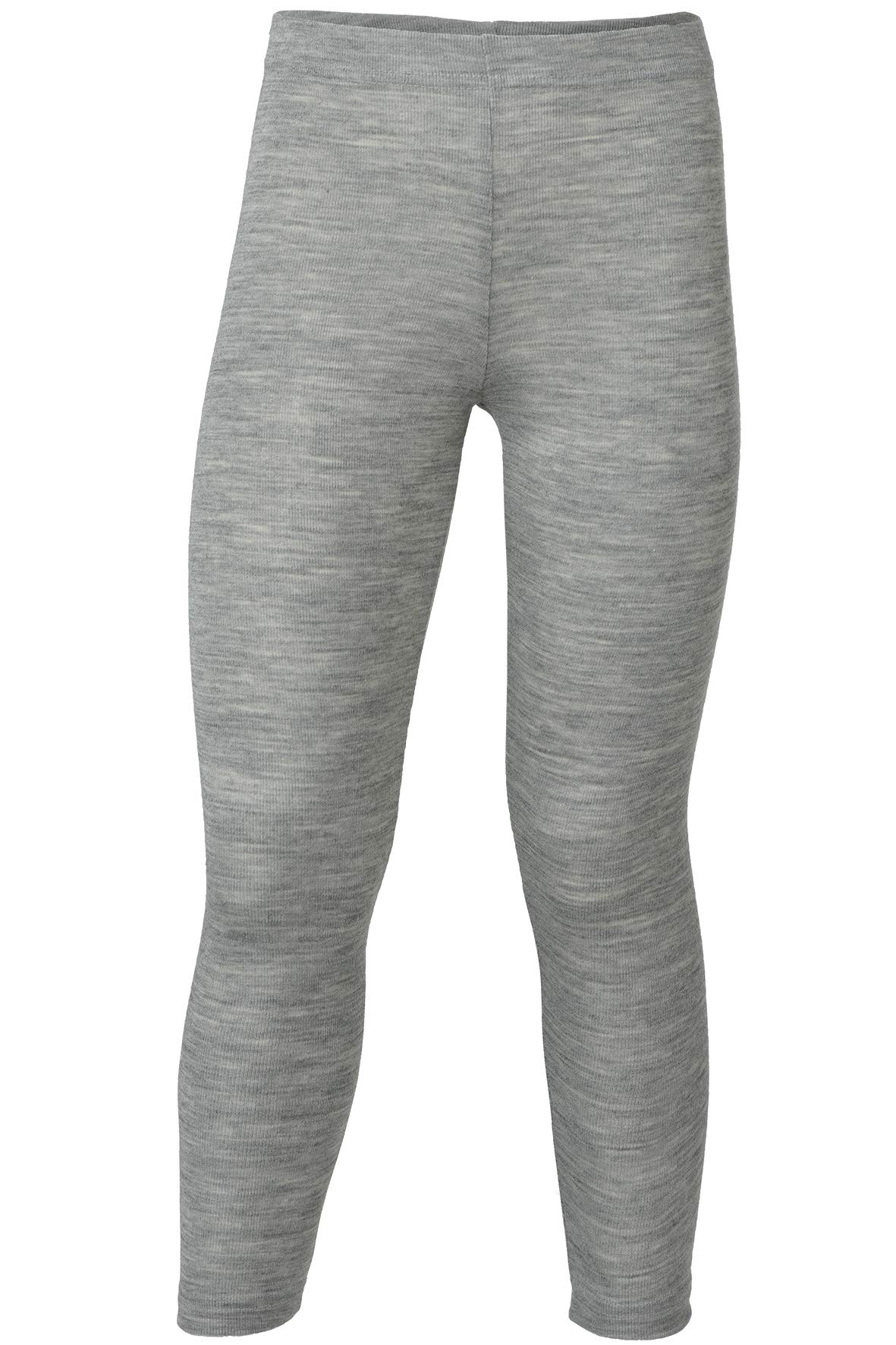 Leggings bambini e ragazzi in lana e seta termici Engel - Lizè Natural ALTEZZE 152 COLORE OLIVA