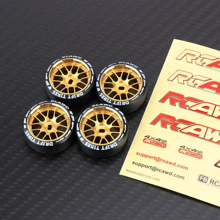 カズ　DRIFT Mini Amazon.com: RCAWD Drift Wheel Tire Set for 1/28 Mini-Z AWD