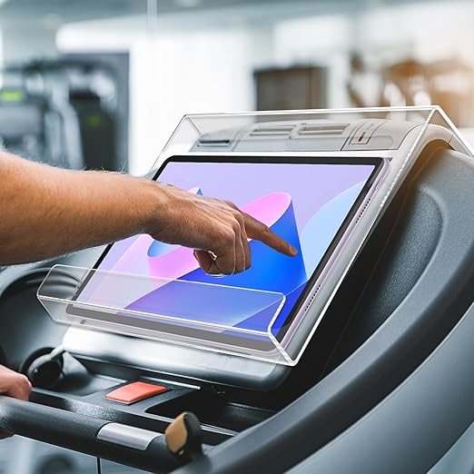 Zuxmvot Treadmill Tablet Holder Acrylic Treadmill Book