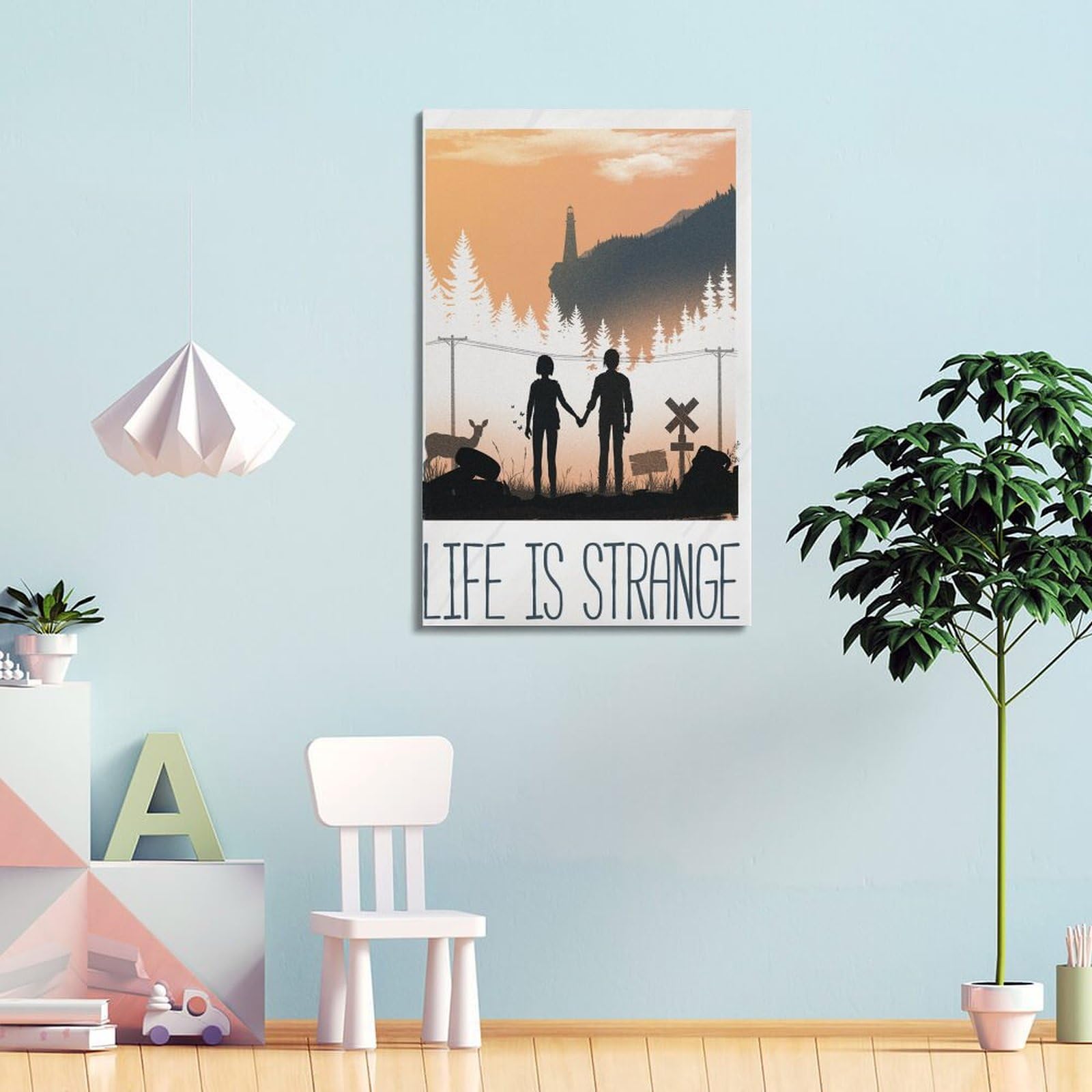 Impression Sur Toile Life Is Strange - Décoration Murale 30x45 Cm Sans Cadre, Design Inspirant, Qualité HD