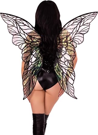 Leg Avenue Iridescent Strapless Fairy Wings, One Size