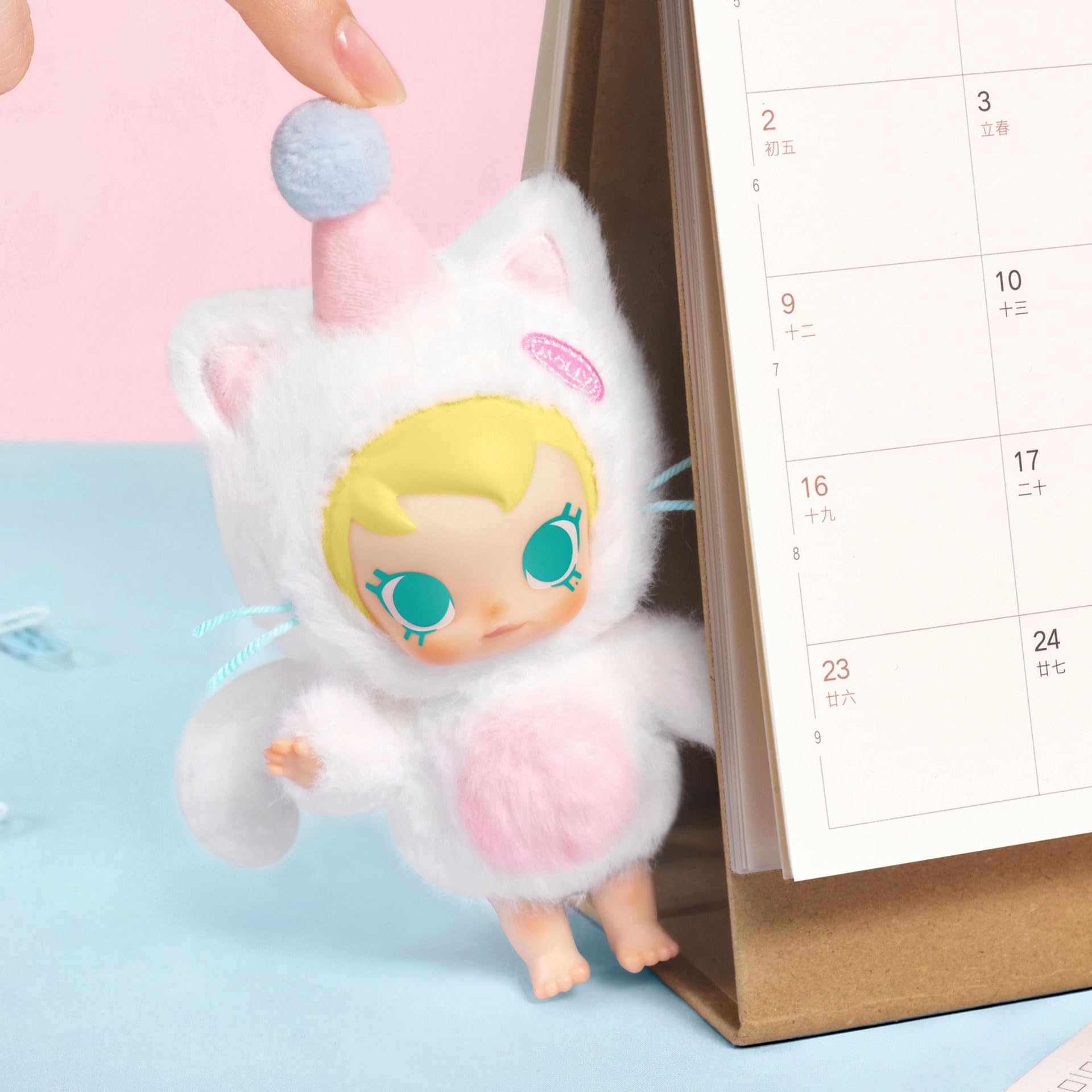 Amazon.com: POP MART Baby Molly Pocket Friends Series-Vinyl