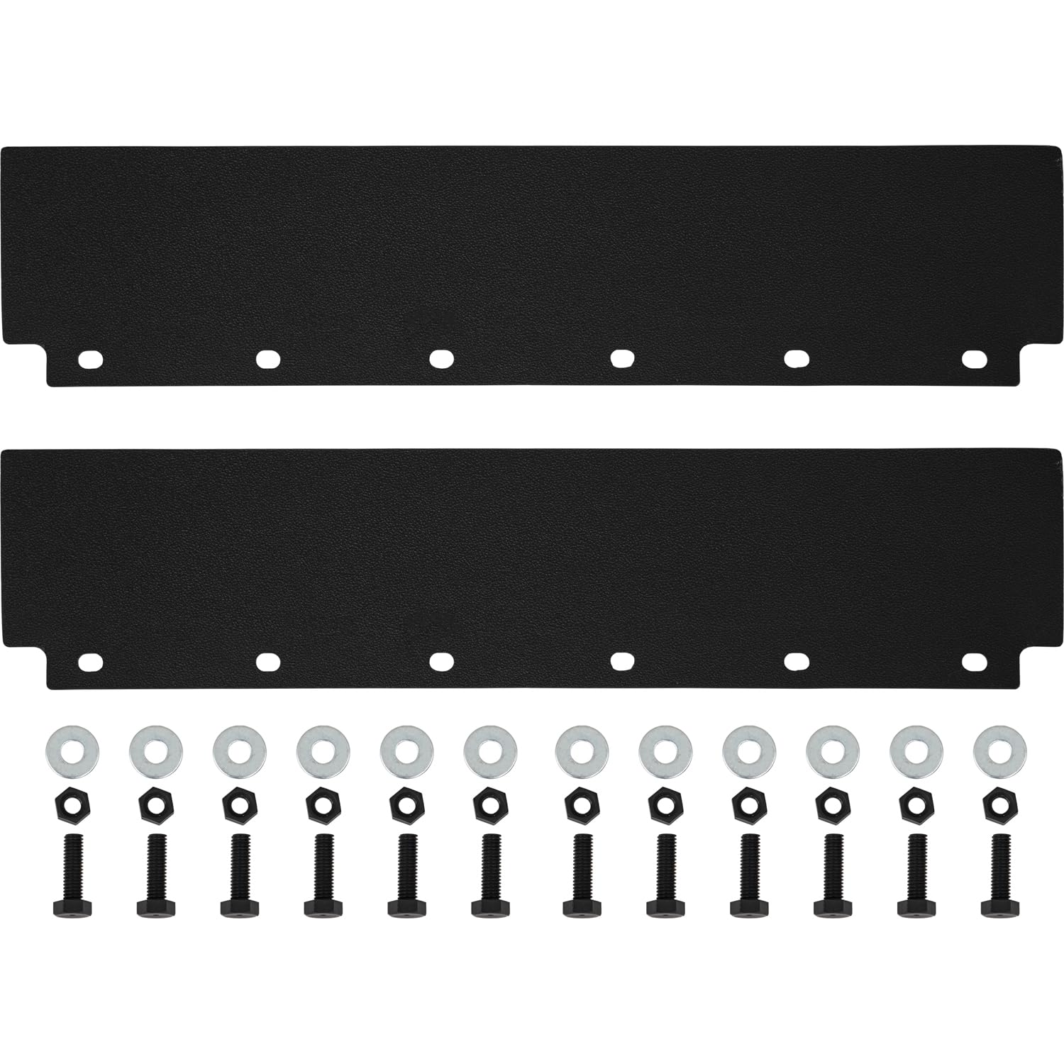 Photo 1 of **incomplete**Buyers Products 8592428 Poly Fender Flap Extension, Set of 2, Bolt-On Mounting Extension for Semi Truck Fender, For Use With Buyers Products 8592424