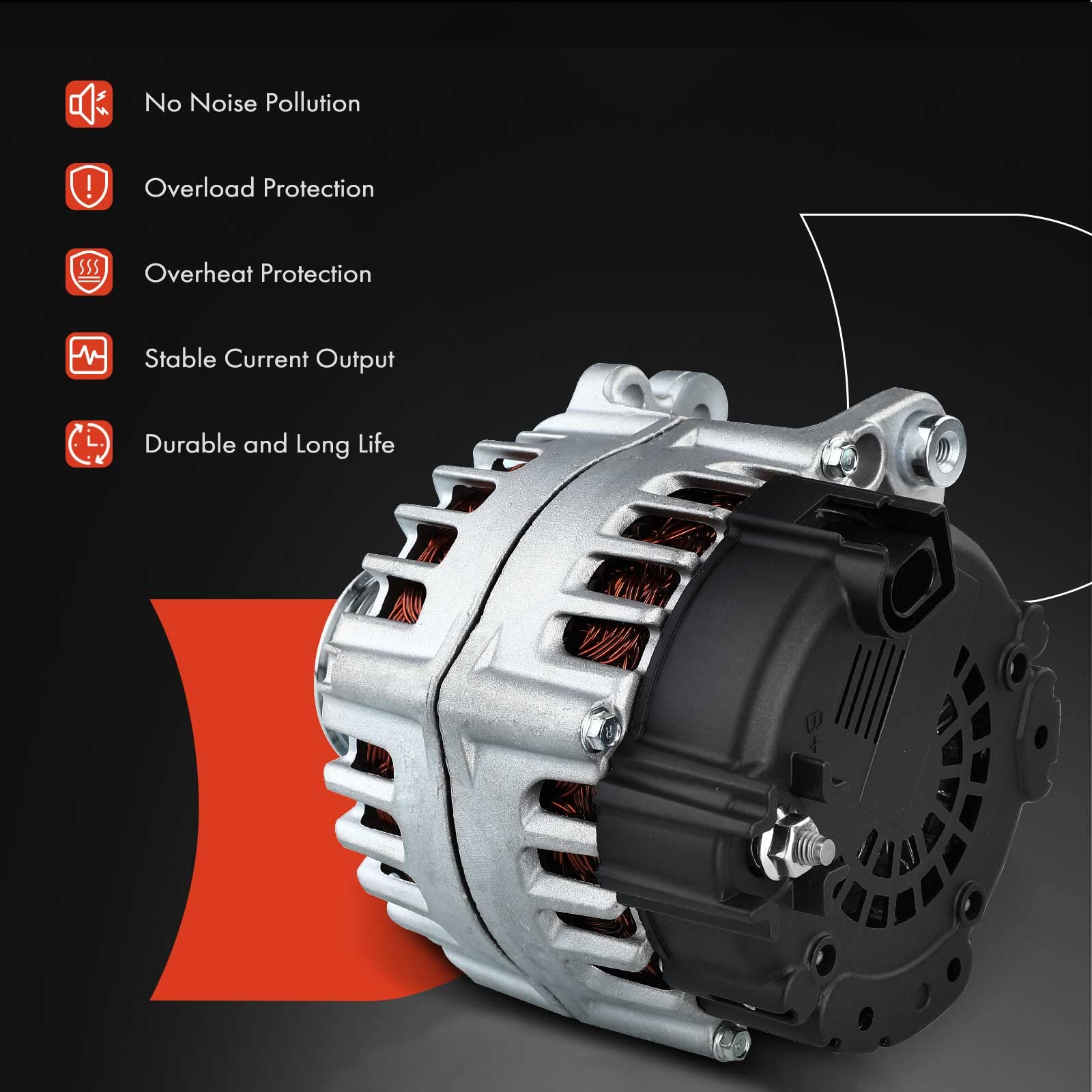 A-Premium Alternator for Audi Q7 2013 2014 2015 V6 3.0L 220A CW 6