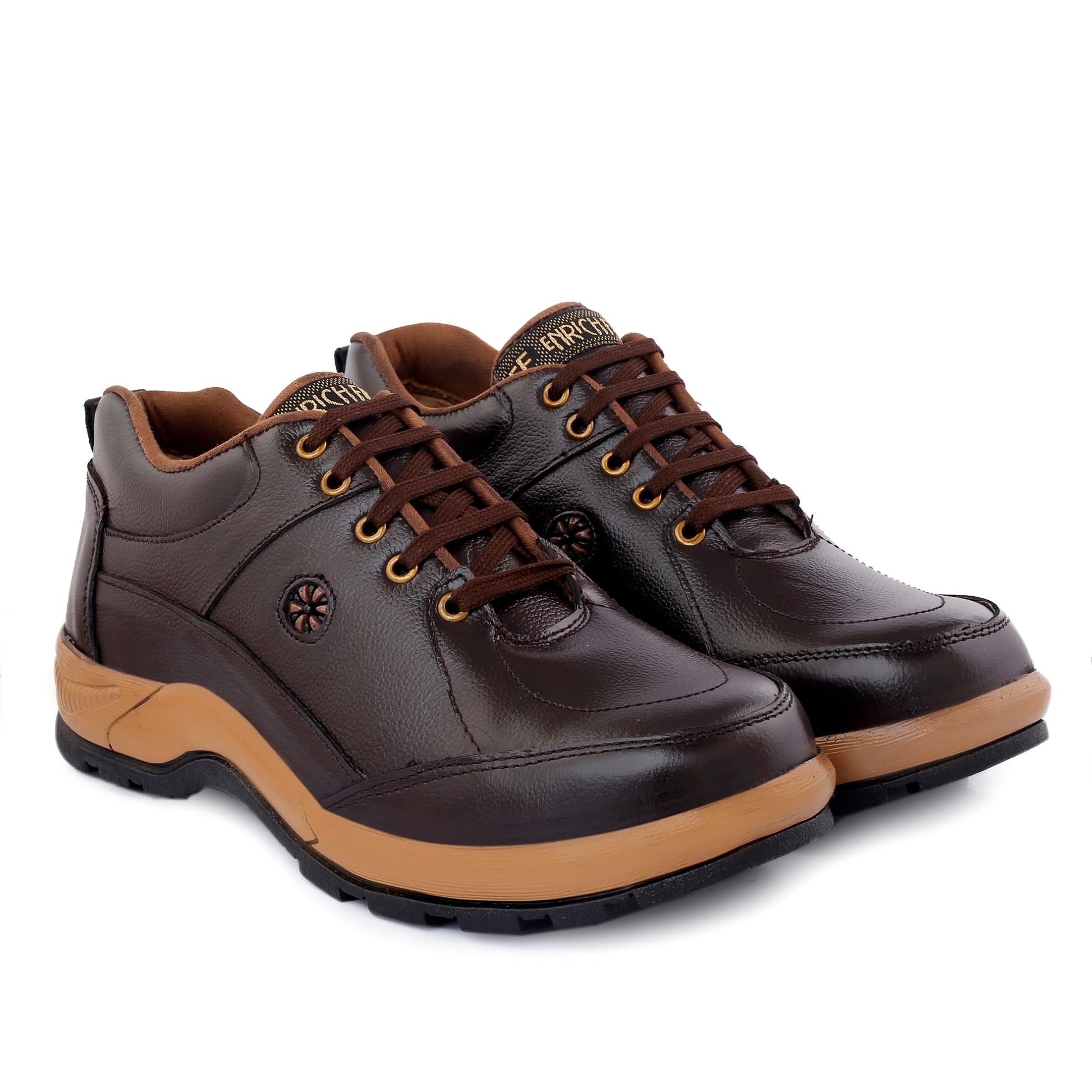 See full amazon price history chart for Enrich Field Genuine Leather Mid Ankle Safety Shoe for Men/Brown / 7 UK (35BRN-7.) Enrich Field Genuine Leather Mid Ankle Safety Shoe for Men/Brown / 7 UK (35BRN-7.) (B0CDLZFZCY) Amazon Price History, Amazon Price Tracker