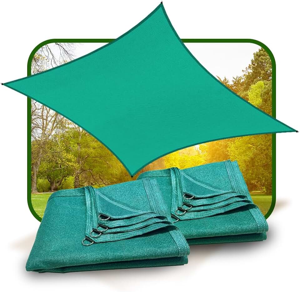 LONA TELA PERGOLADO TOLDO SOMBRITE 90% SHADE JARDIM 4X3 (VERDE)